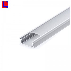 Canal pătrat cu bandă led din aluminiu pentru extrudare