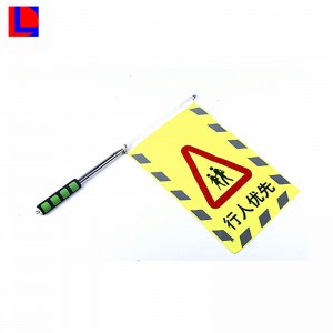 Drapel de avertizare din aluminiu pentru siguranță la vânzare la cald